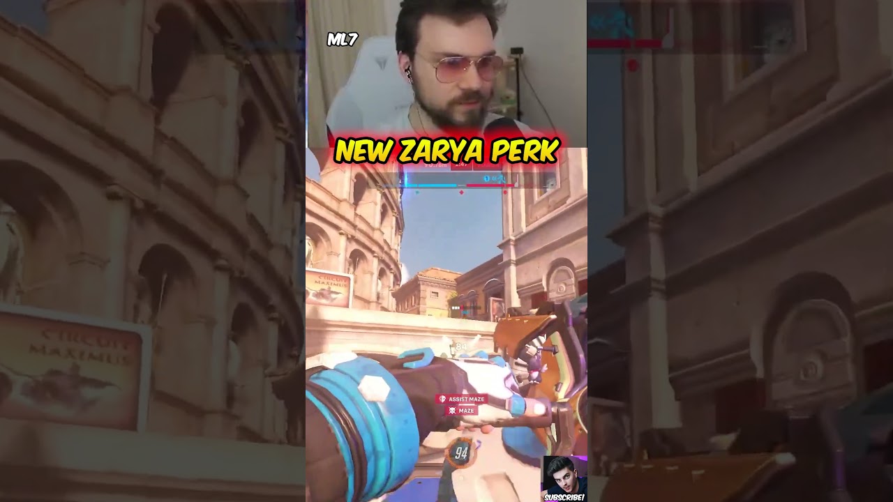 ML7 Making Great Use Of Zarya's New Perks - Overwatch 2