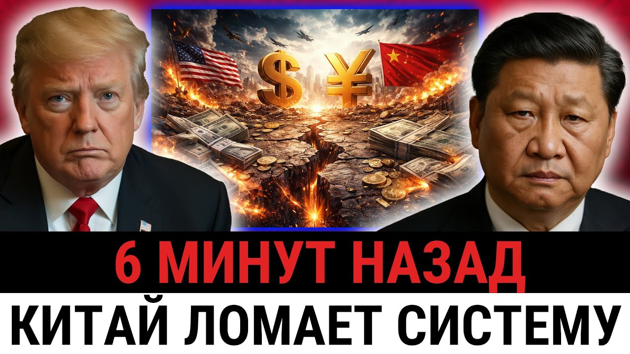 Трамп приказал Китаю соблюдать валютные правила США, поскольку экономика под давлением?