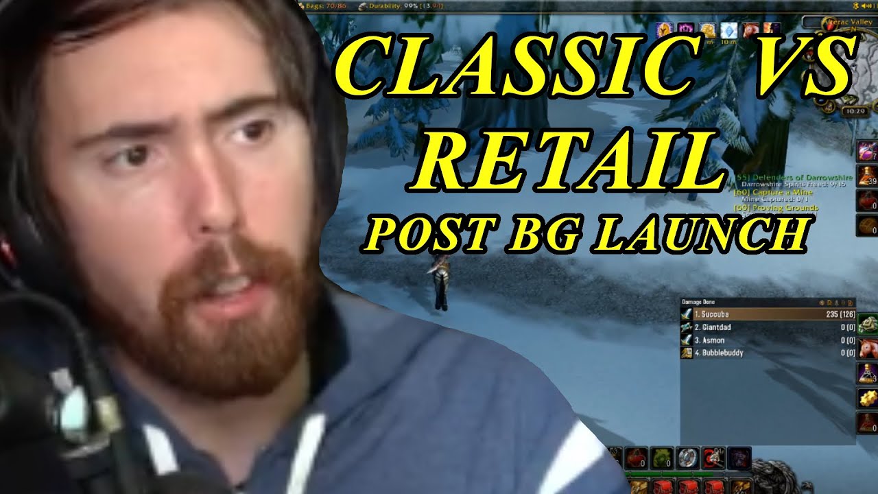 ASMONGOLD COMPARES CLASSIC TO RETAIL AFTER BG'S RELEASE