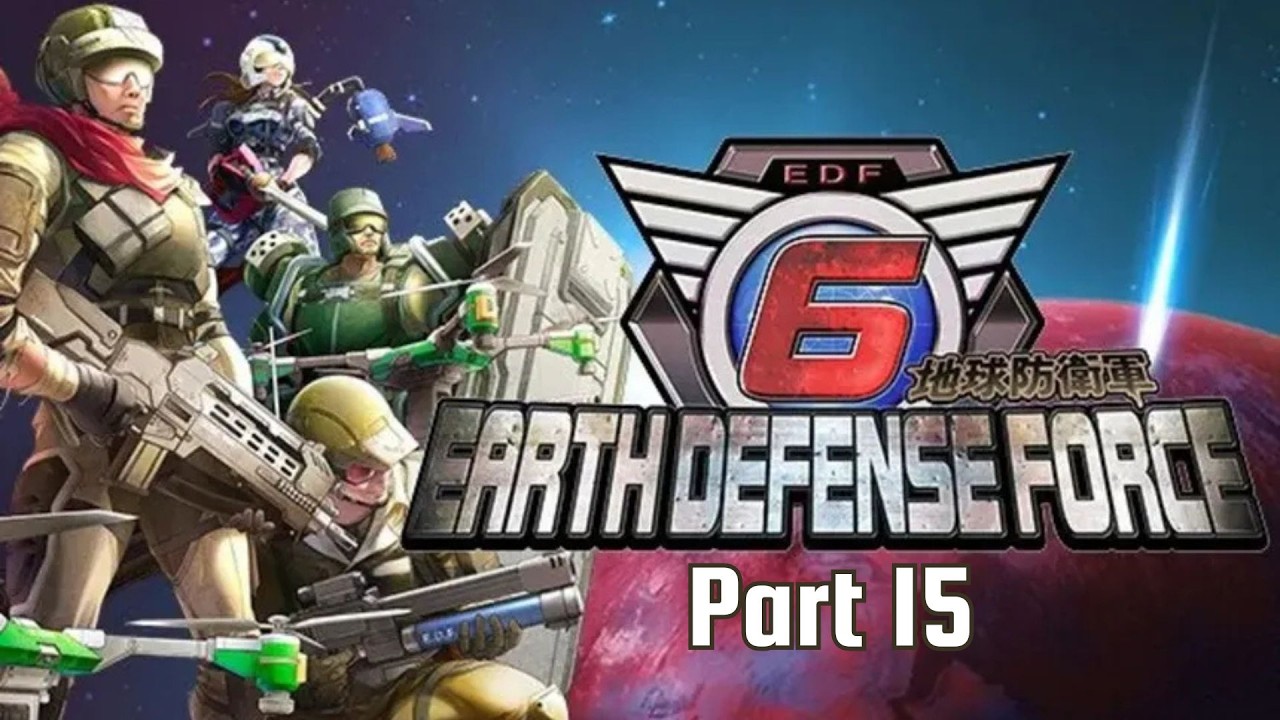 Earth Defense Force 6 - Loop Apathy with @crystallineflowers and @camn soga