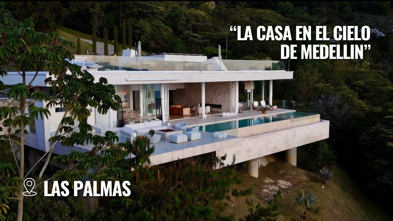 ¡Así es VIVIR en la casa en el CIELO de Medellín!