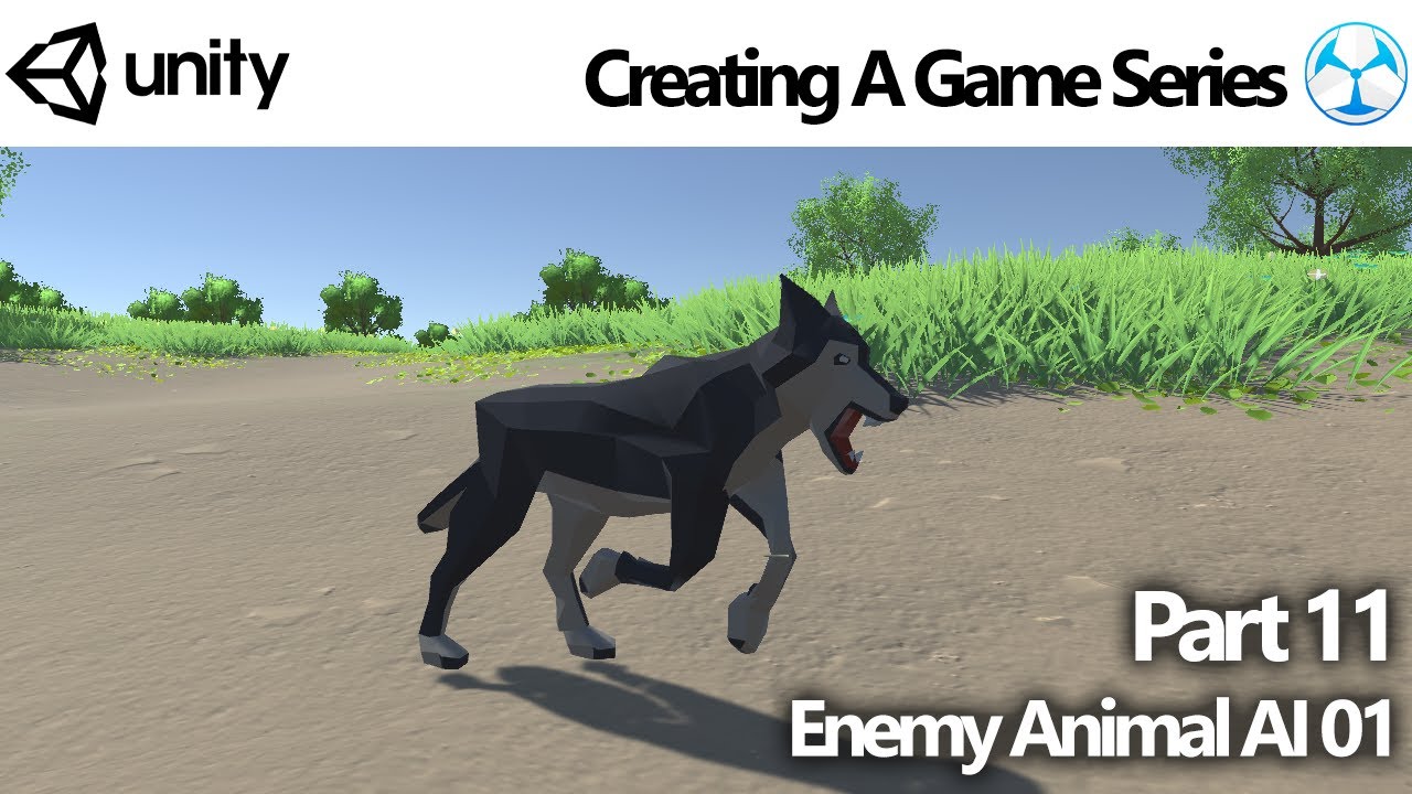 Unity Game Creator - Create a Game 11: Enemy Animal AI 01