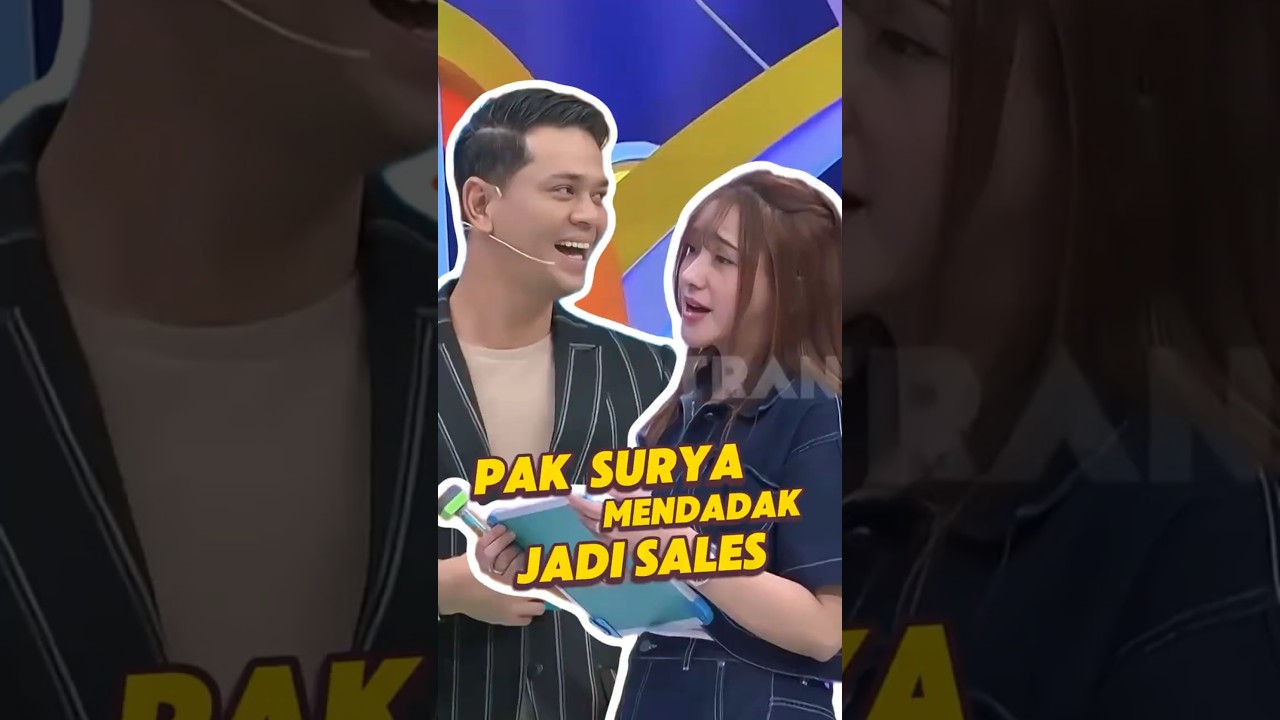 Pak Surya Mendadak Jadi Sales #funny #shortvideo #reaction