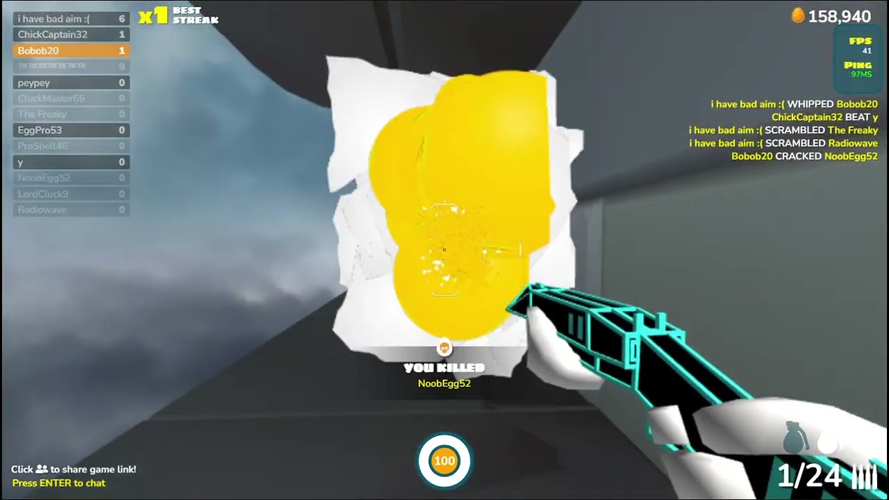 FFA & Chick'n Winner | Shell Shockers