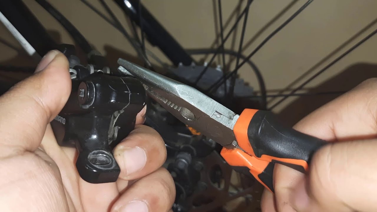 تغيير تيل/لقم فرامل الدراجة بأسهل و ابسط طريقة change brake pads