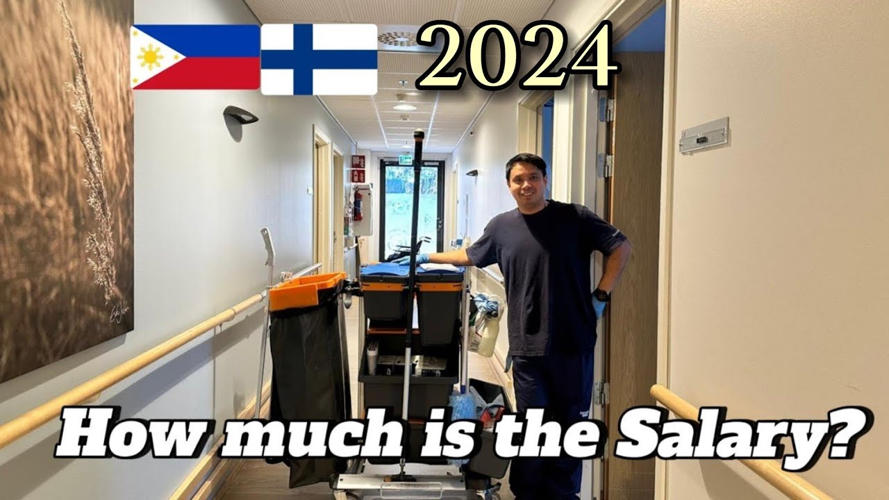 How much is the Salary, Cost of living, Deduction / Cleaner in Finland ( Watch until the end )
