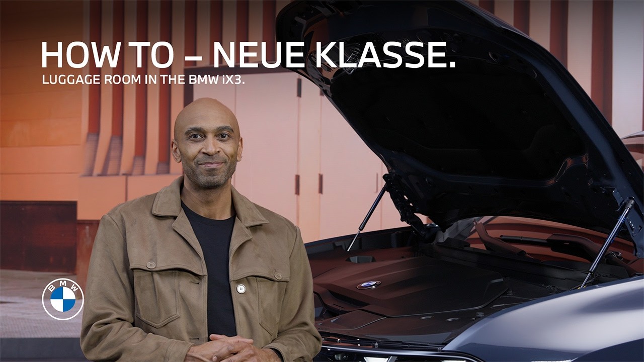 How-To: Luggage room in the BMW iX3.