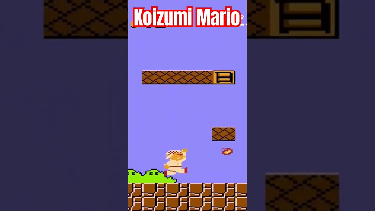 koizumi Mario #mario #supermario #mariobros#pixelartadventure #customworlds#mariobros #shorts #short
