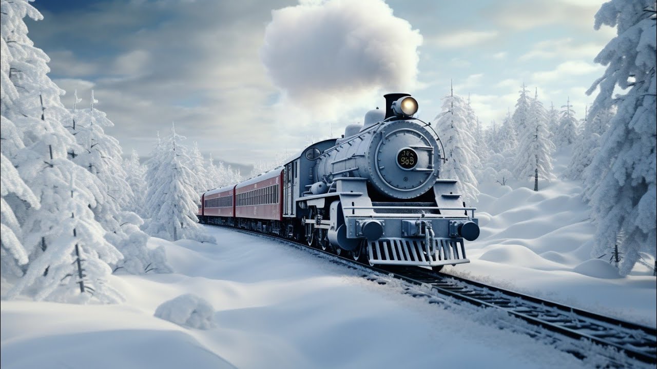 Steam Train Sound for 10 Hours 🚂 | Relaxing Railway Ambiance | Journey Through Time 🕰️