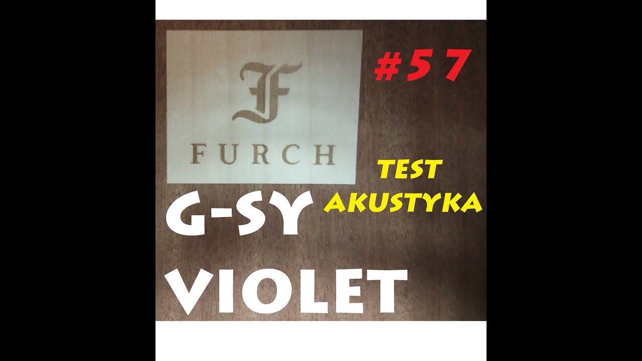 GITA TV #57 Furch Violet GSY czeska gitara akustyczna