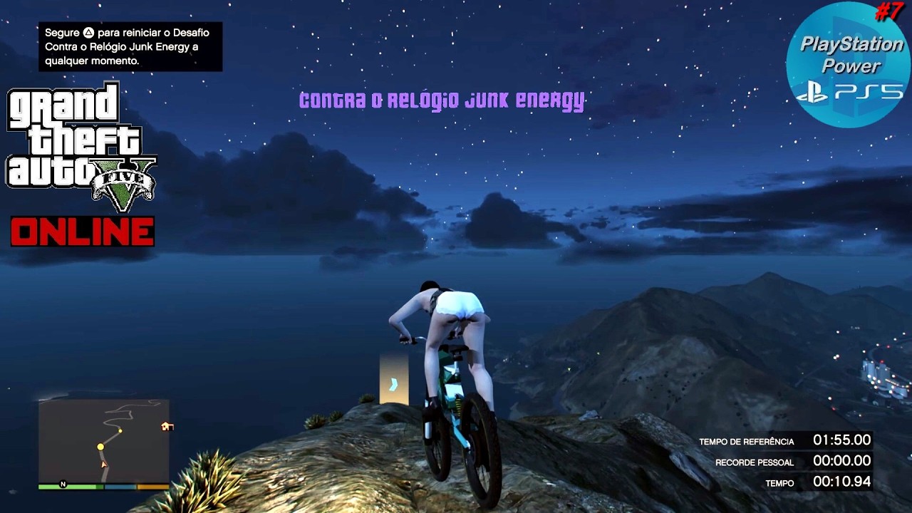 Contra o relógio Junk Energy - GTA 5 Online (#7) PS5