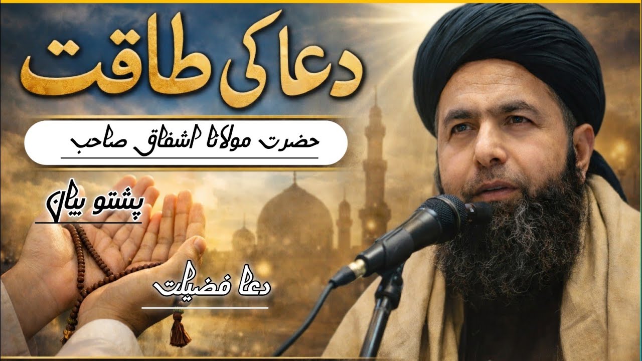 د  دعا کولو حکم او فضیلت | دعاگانی | حضرت مولانا اشفاق صاحب 