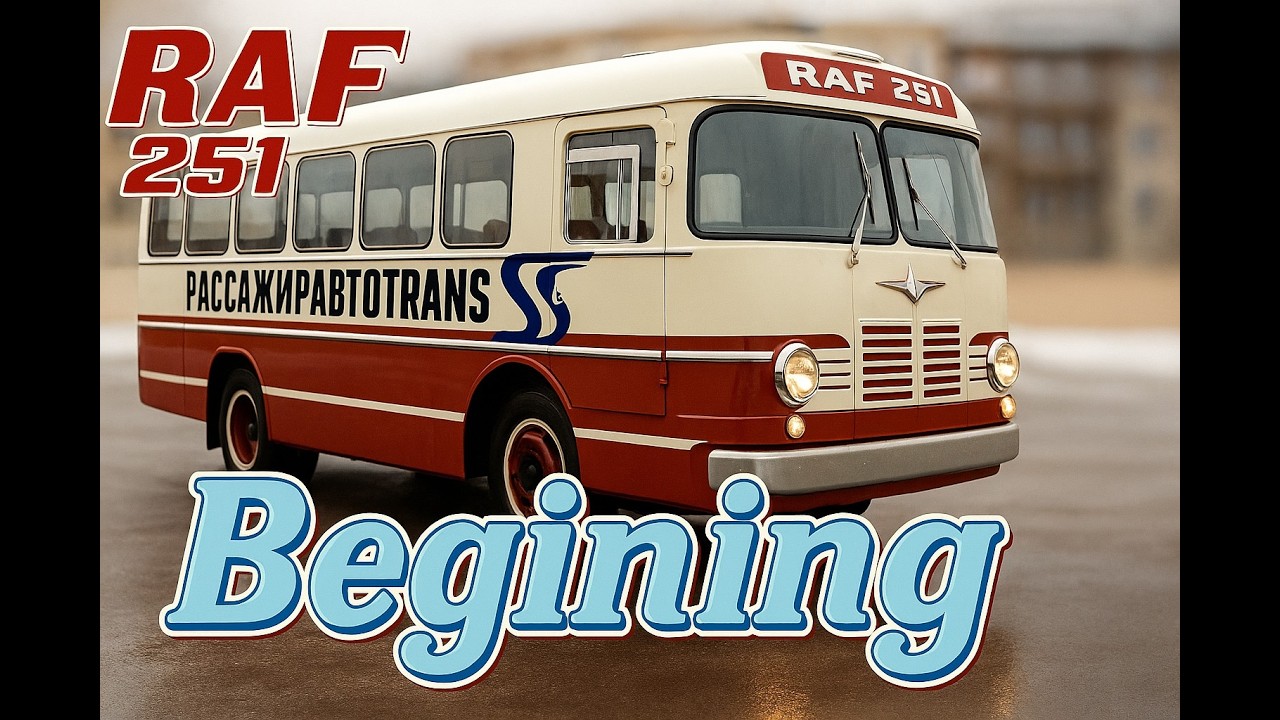 RAF 251 – The Beginning / Soviet Bus with a Latvian Touch / Restored and Running /