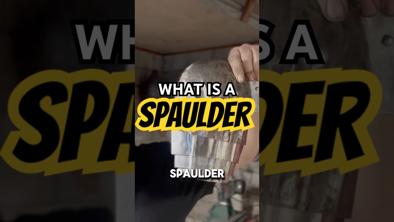 The Best Shoulder Armor For A Knight?&hellip; What&rsquo;s a Spaulder #history #knight #armor