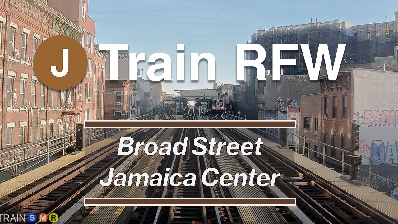 MTA New York Subway | Train Operator's POV On the J Line | Broad Street - Jamaica Center