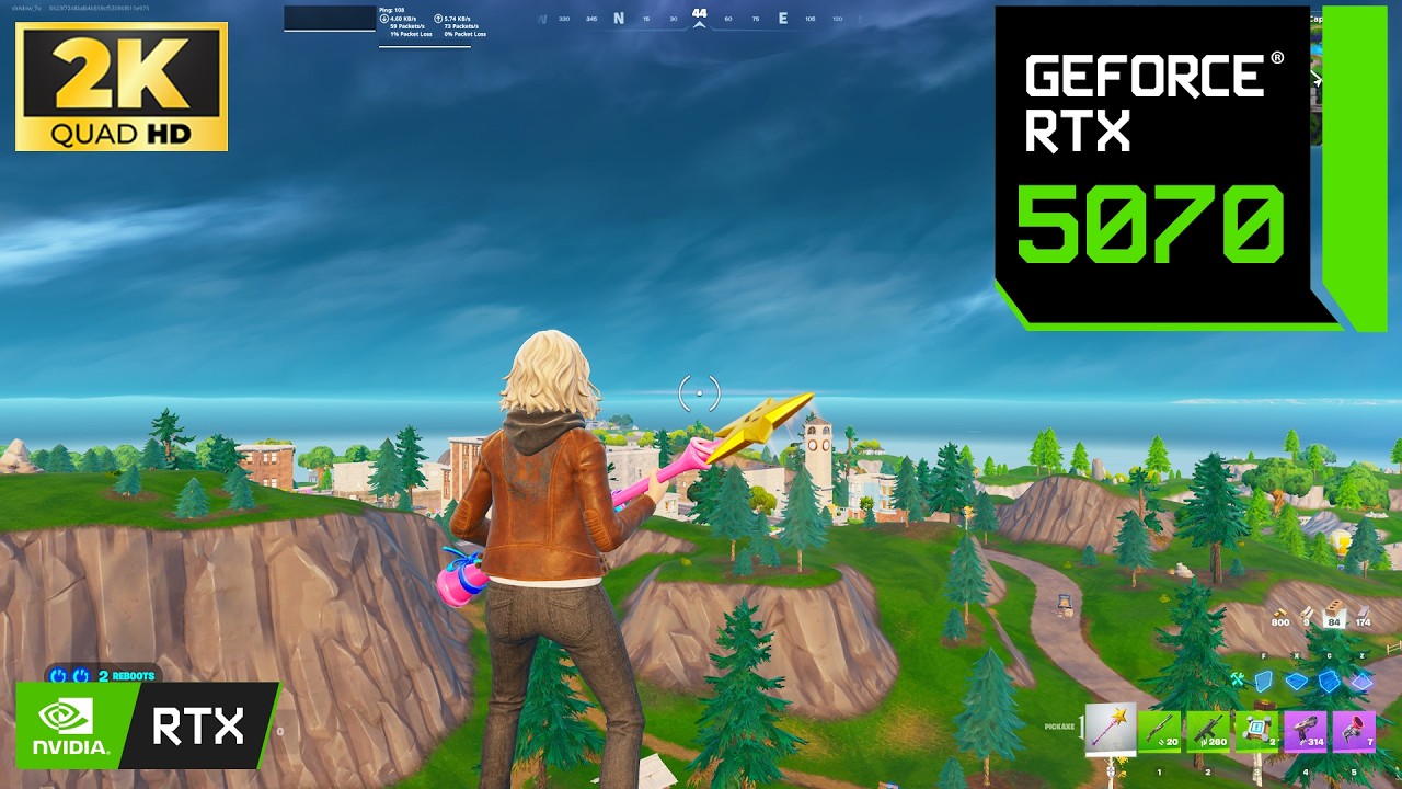 Fortnite Realod Gameplay RTX 5070 12GB (1440p Directx 12 Low Settings)
