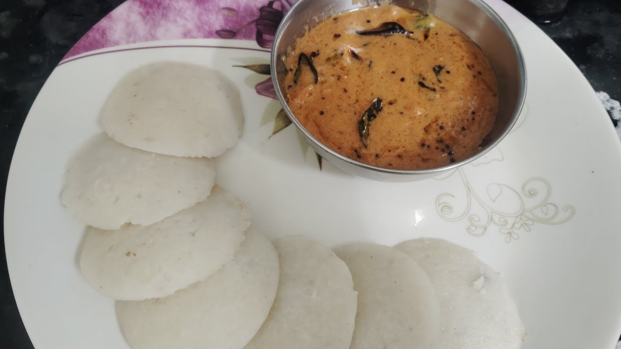 Idlli and Shambhar 😋😋😋🤗