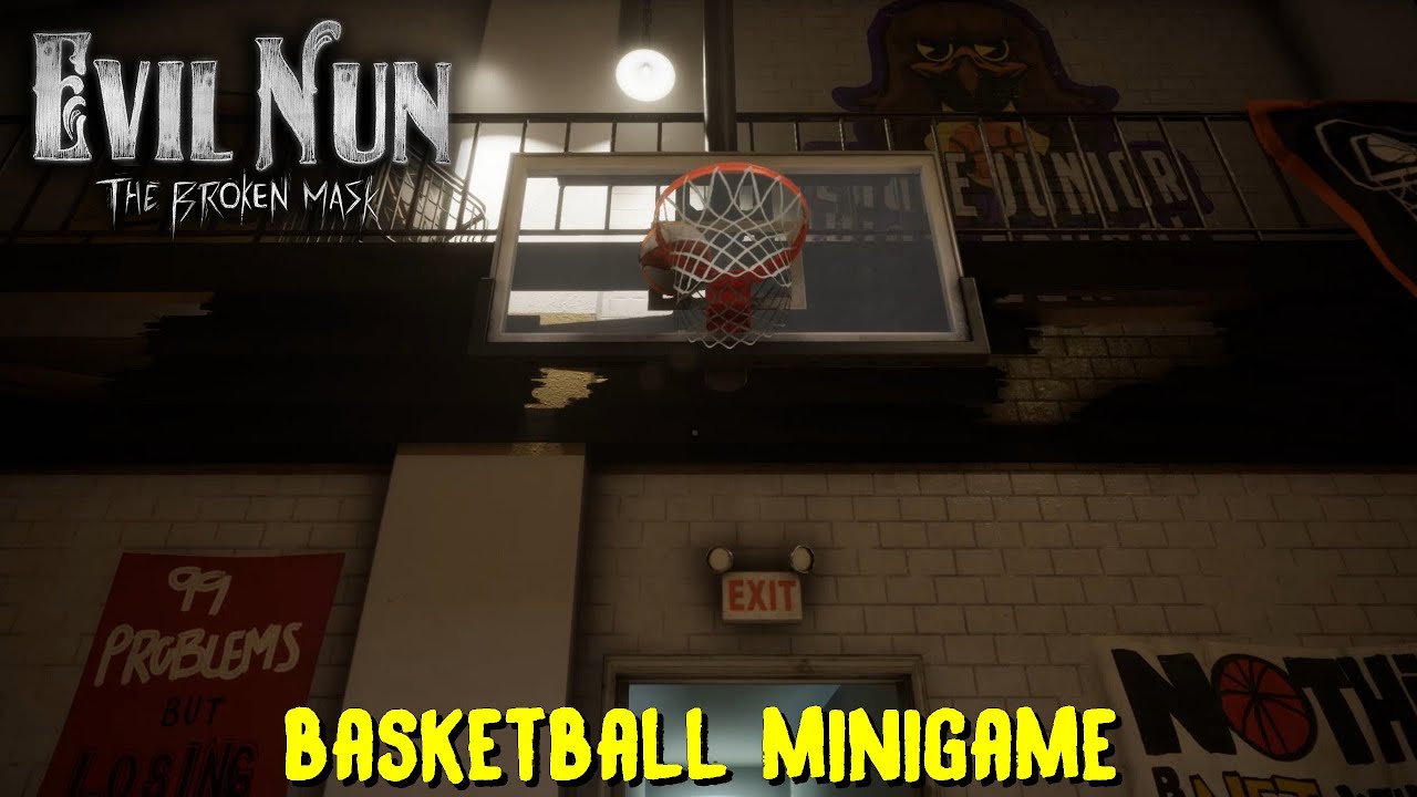 Evil Nun: The Broken Mask update (Basketball minigame + Kill Sister Philippa Achievement)