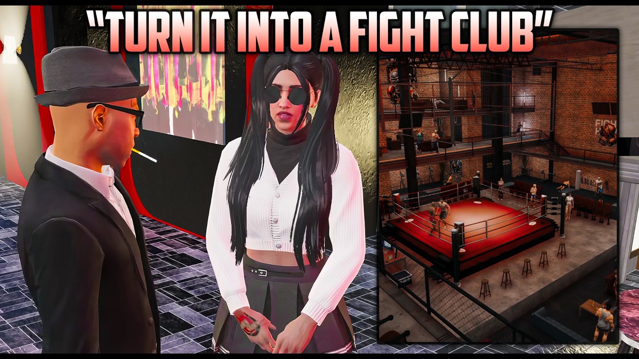 Peanut’s Meeting with Cat to Renovate 1068 into a Fight Club | ProdigyRP 2.8