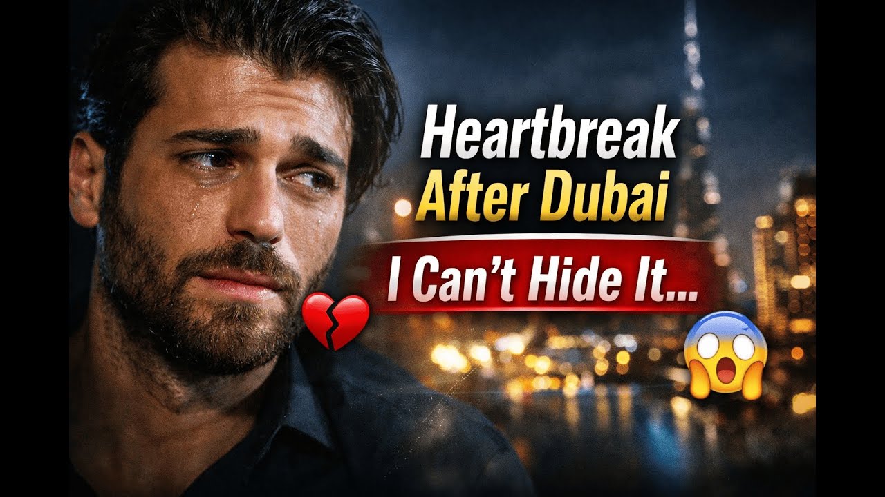 After Dubai, Can Yaman Finally Breaks Down: ‘My Heart Hurts… And I Can’t Hide It Anymore. #canyaman