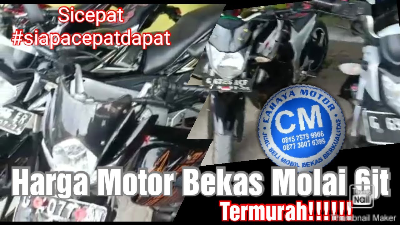 Bursa Motor Bekas Cahaya Motor Tegal. Harga Molai 6jt...Temurah
