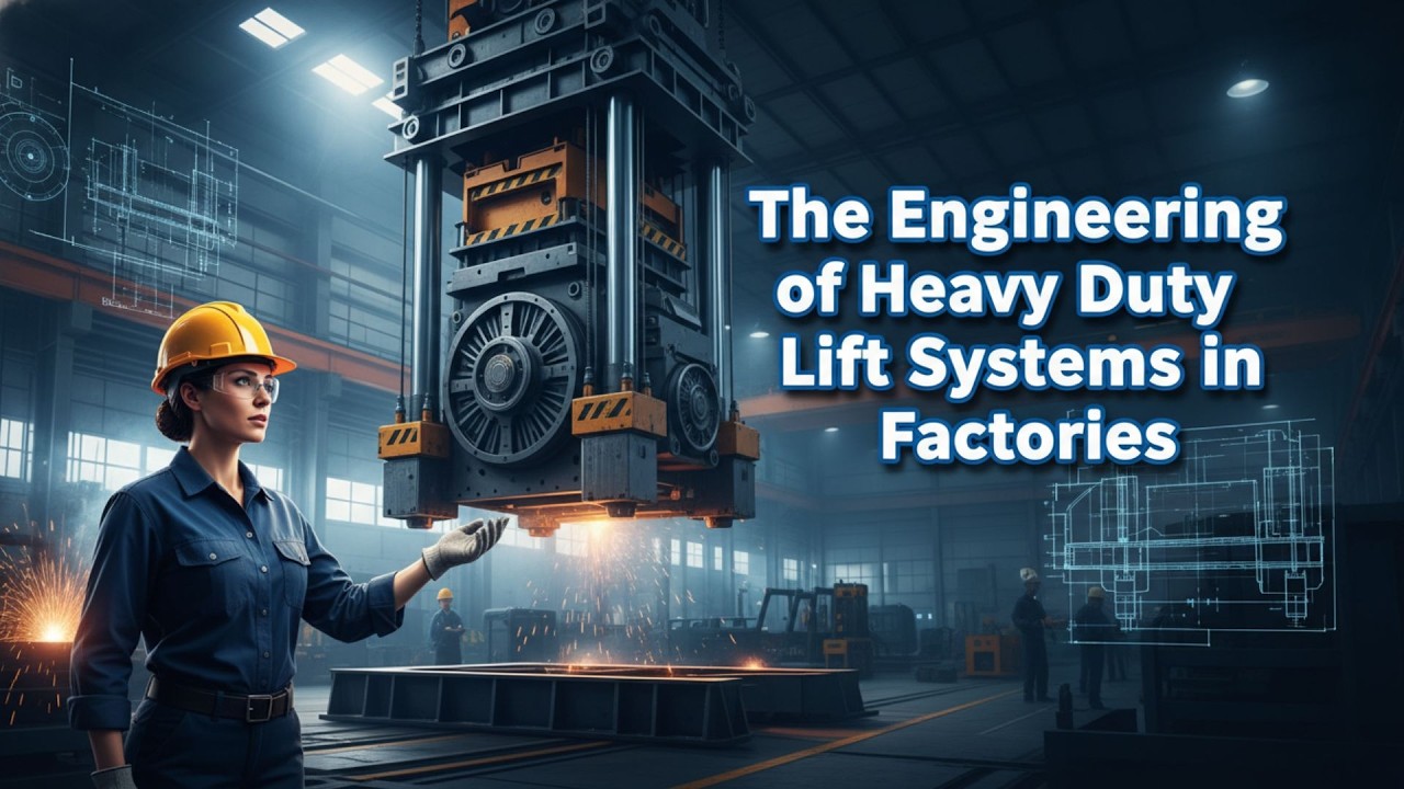 The Engineering of Heavy Duty Lift Systems in Factories I Industrial Engineering