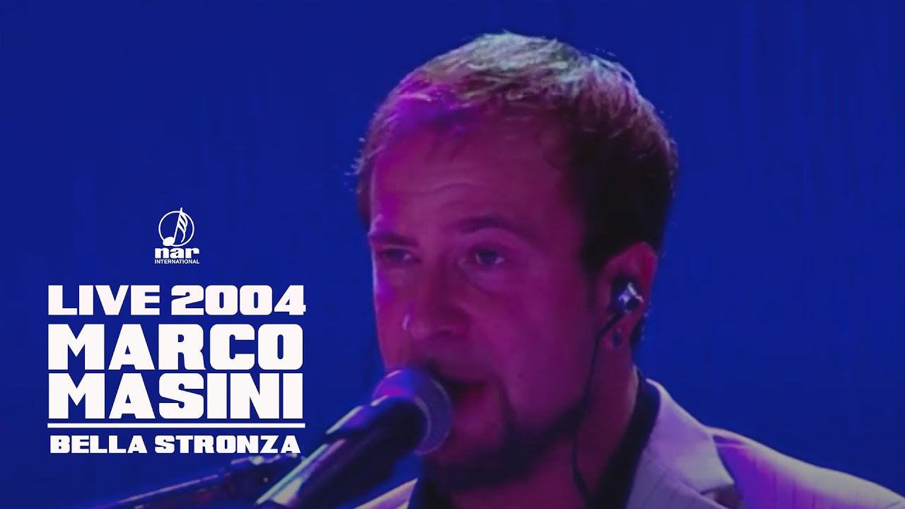 Marco Masini - Bella Stronza (Official video Live 2004)