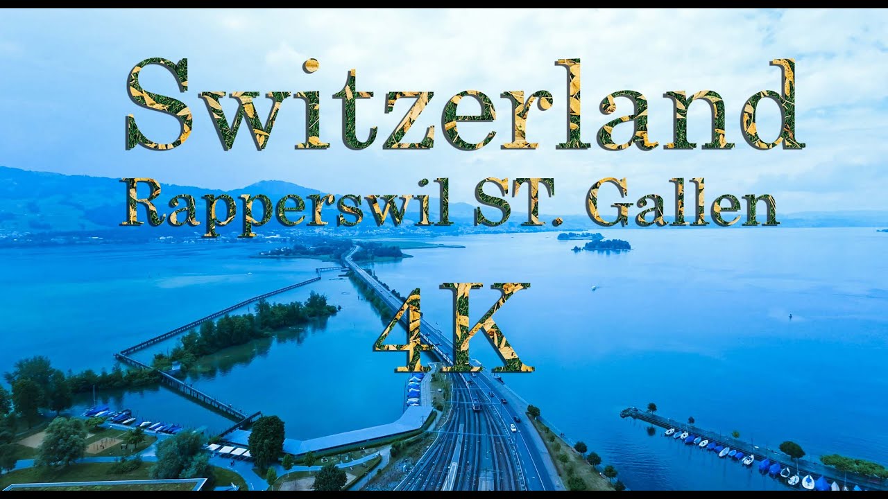 Rapperswil Switzerland 4K