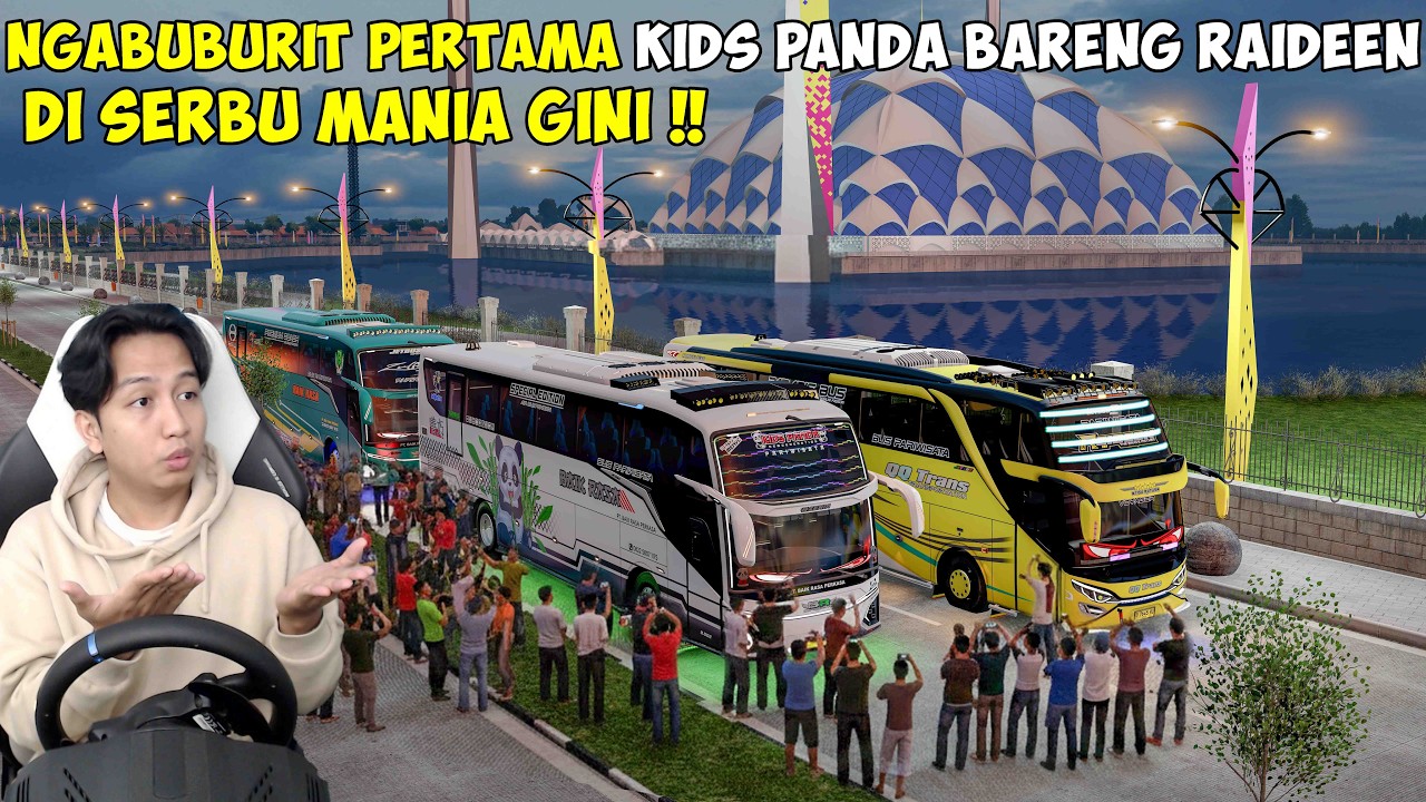 NGABUBURIT PERTAMA BARENG KIDS PANDA DAN RAIDEEN LANGSUNG RAME GINI DI SERBU SAMBIL BASURI !!
