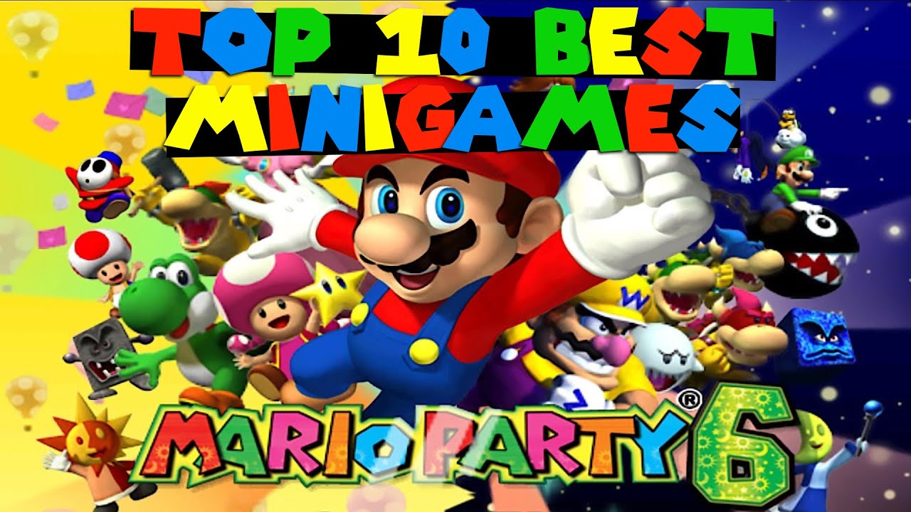 Mario Party 6's Top 10 BEST Minigames