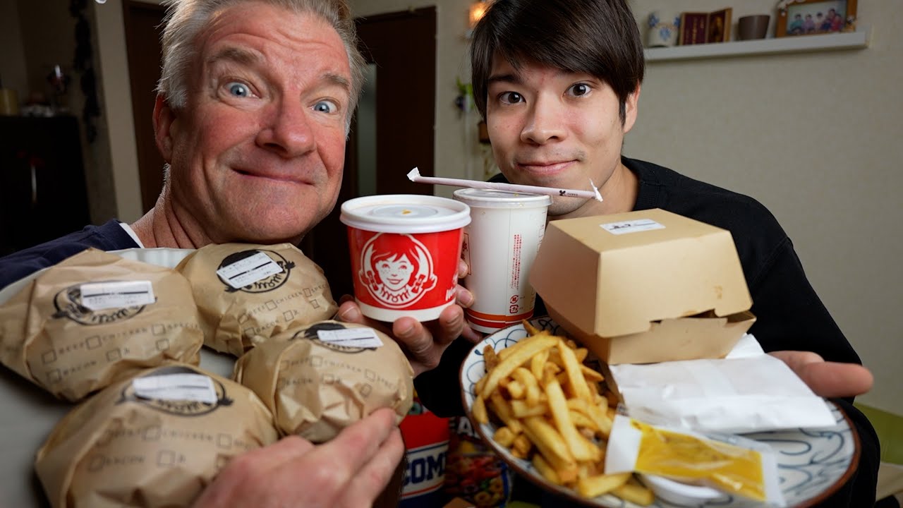 Wendy's Burgers & First Kitchen Japan ~ Eric Meal Time #1056