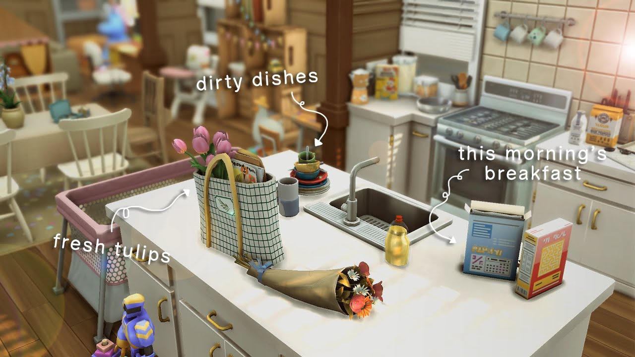 A cluttered apartment for a family of four 💐 | Parkside Apartments Longplay