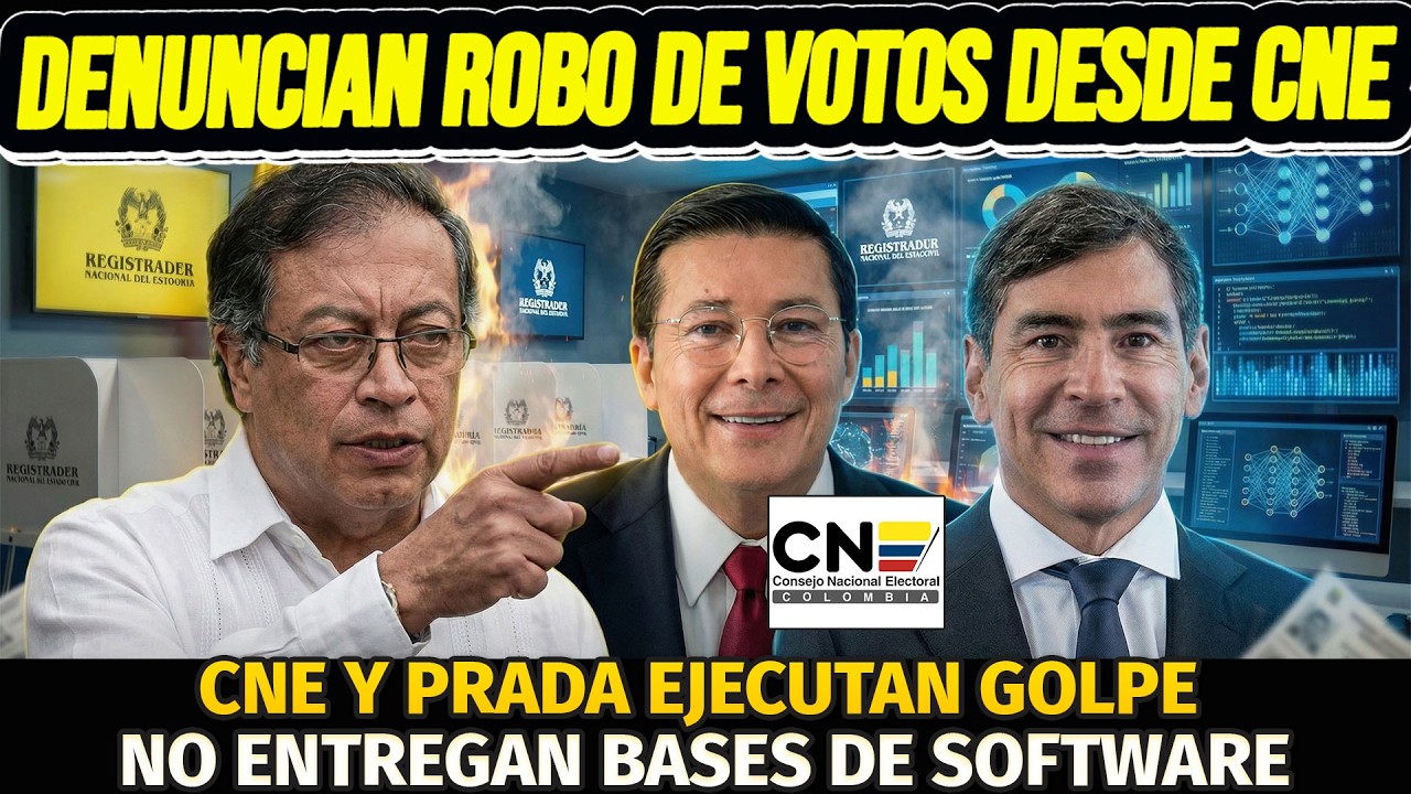 URGENTE: CNE Y PRADA DETRÁS DEL FRAUDE. NO ENTREGARON SOFTWARE. SE CONOCE TODO DESDE CORFERIAS: OJO