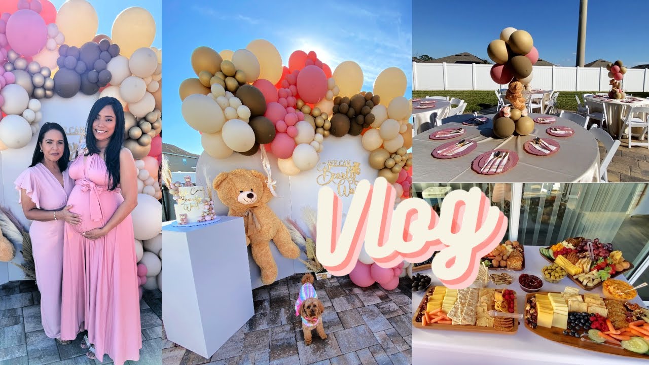 VLOG: Preparativos y Baby Shower de mi Hija