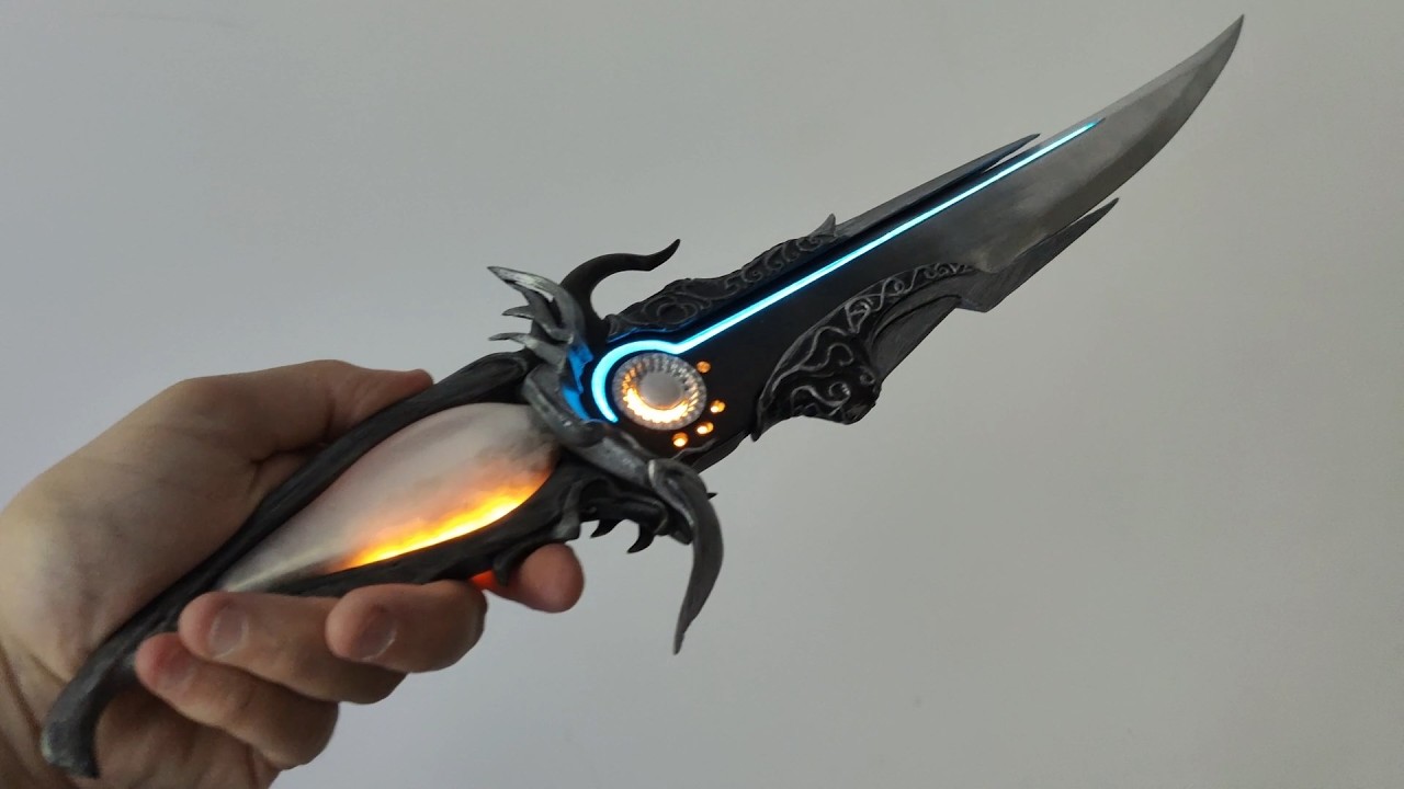 Dagger Of Time 3D printed making of