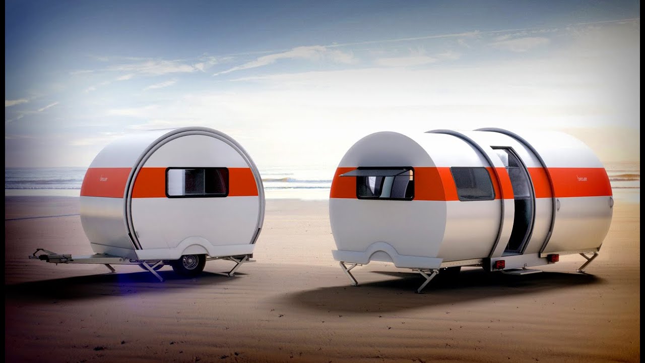 BeauEr Caravane 3X Camping Trailer Expanding from Pod to Palace in Just 20 Seconds: campingvogn