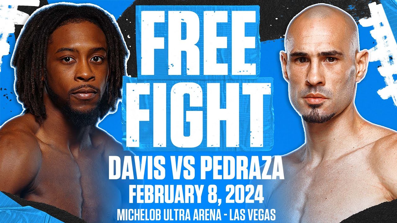 Keyshawn Davis vs Jose Pedraza | FEB 8, 2024 | FREE FIGHT