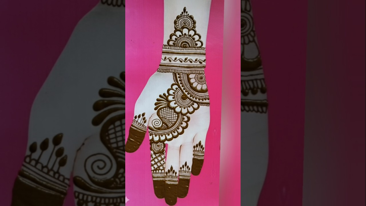 front hand mehndi design।।#mehndi #henna #mehndidesign #shorts #short #youtube #trending #viralvideo