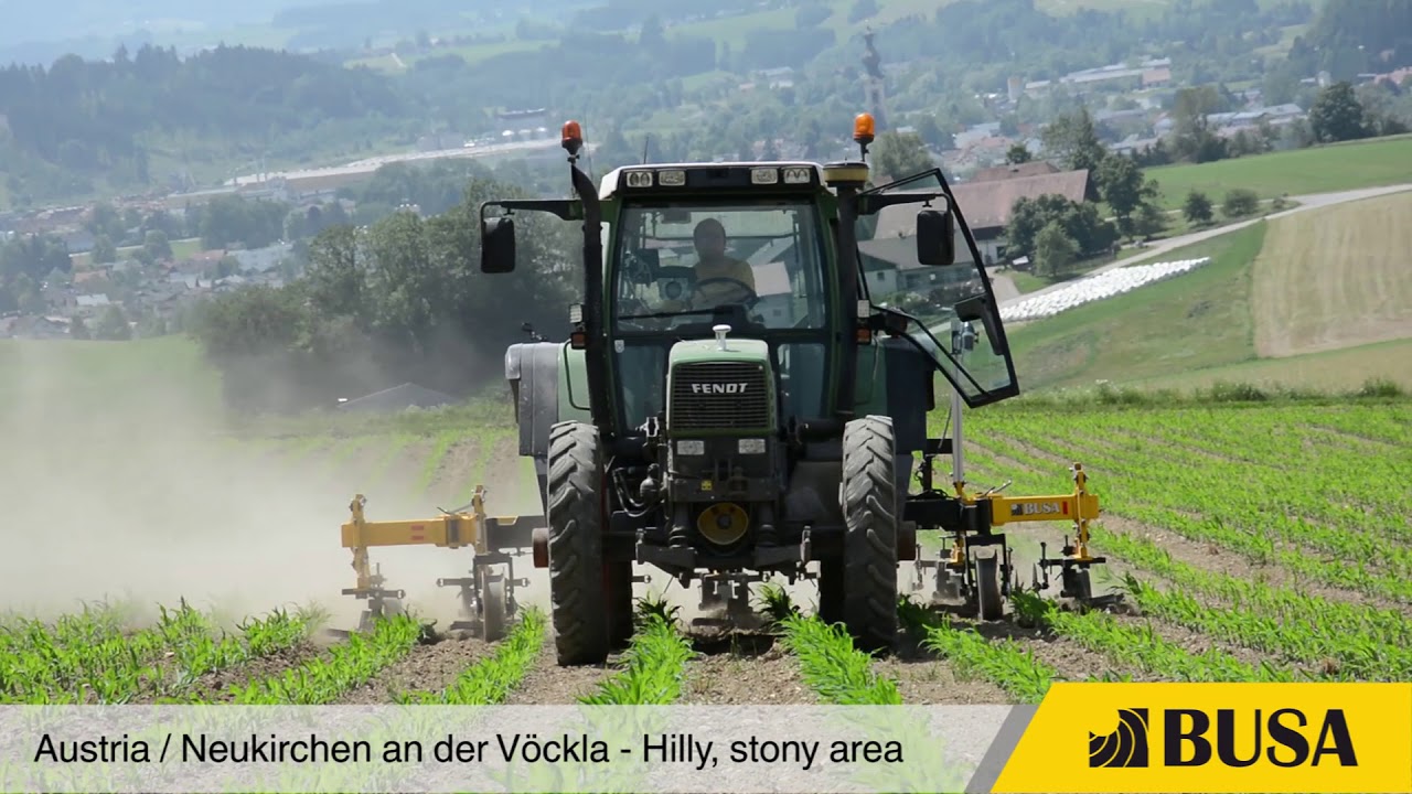 Busa Rotary row-crop cultivator - cases