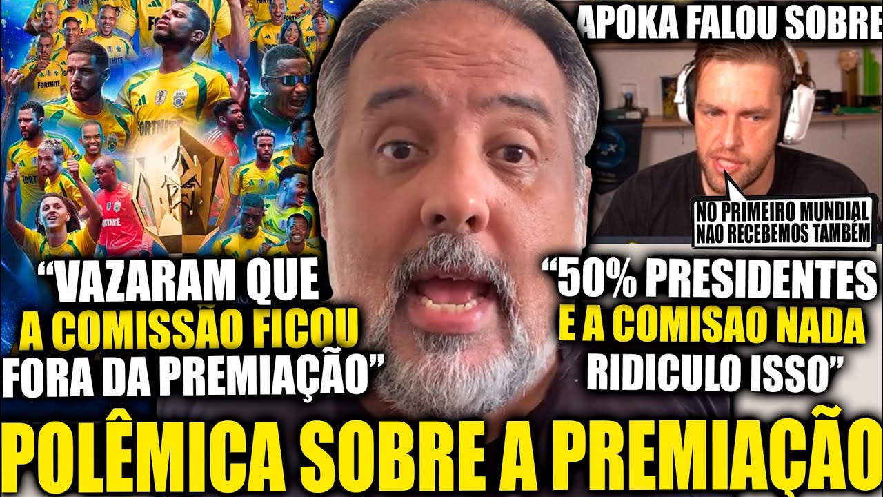 MAURIÇÃO EX LOUD EXPÕE A PREMIAÇÃO DA COPA DO MUNDO! COMISSÃO TECNICA FICOU DE FORA? APOKA OPINOU