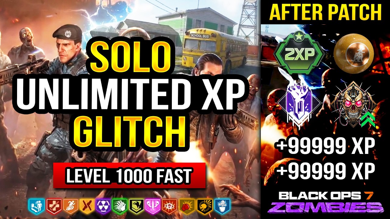 BO7 Zombies ★ NEW BO7 Nuked Survival Glitch! Solo Unlimited XP Pile Up Glitch!