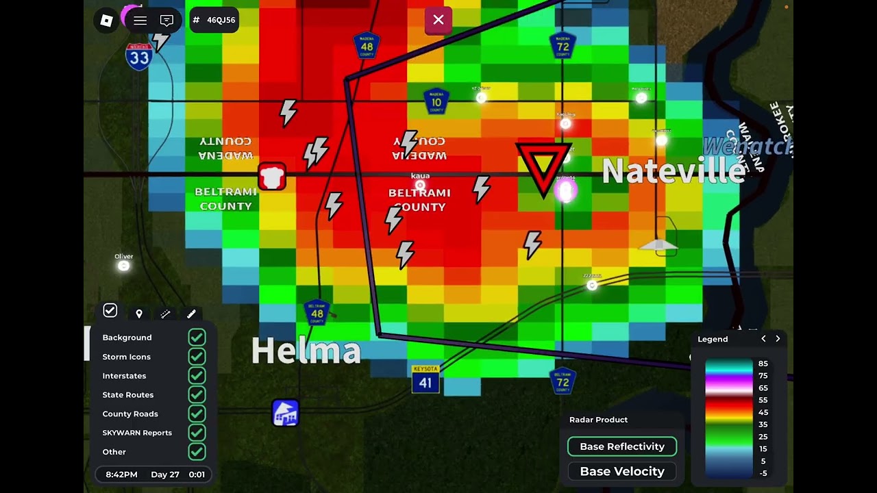 There was a massive wedge