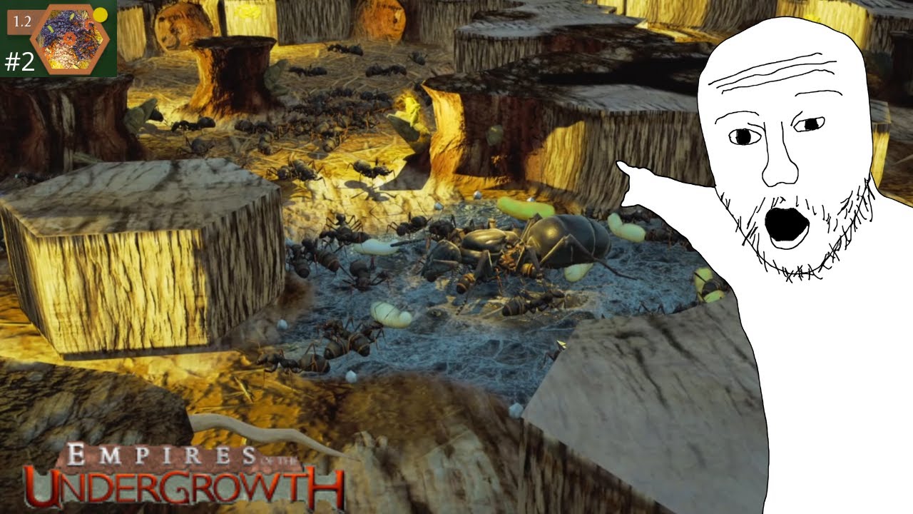 Obrona mrówek przed mrówkami!?-Empires of the Undergrowth #2