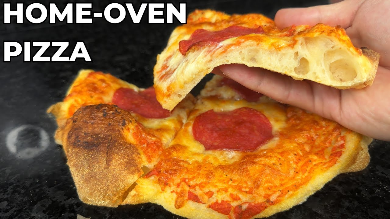 Making Quick & Easy Home-Oven Pizza | Kinda Cooking