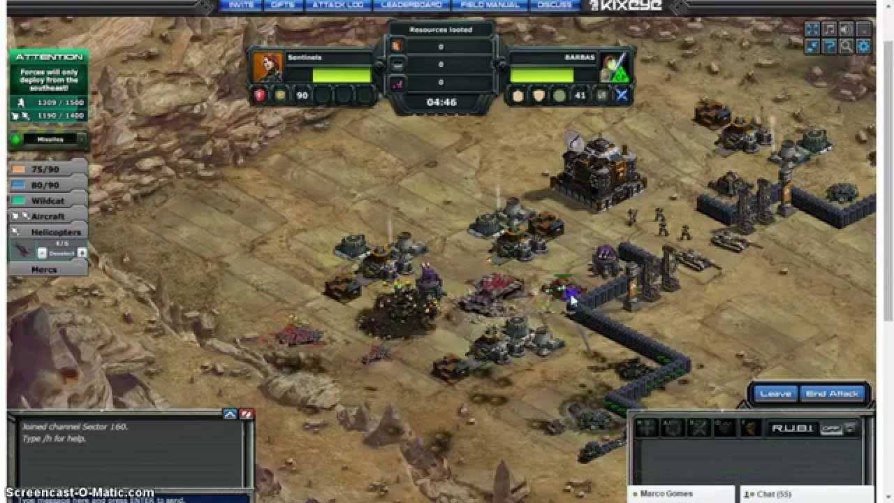 War Commander Sentinels 90 in 3 minutes