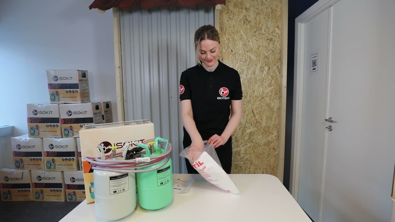 ISOKIT spray foam insulation kits