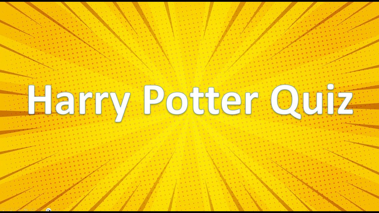 Ultimate Harry Potter Trivia Quiz - Test Your Wizarding World Knowledge! 🧙&zwj;♂️