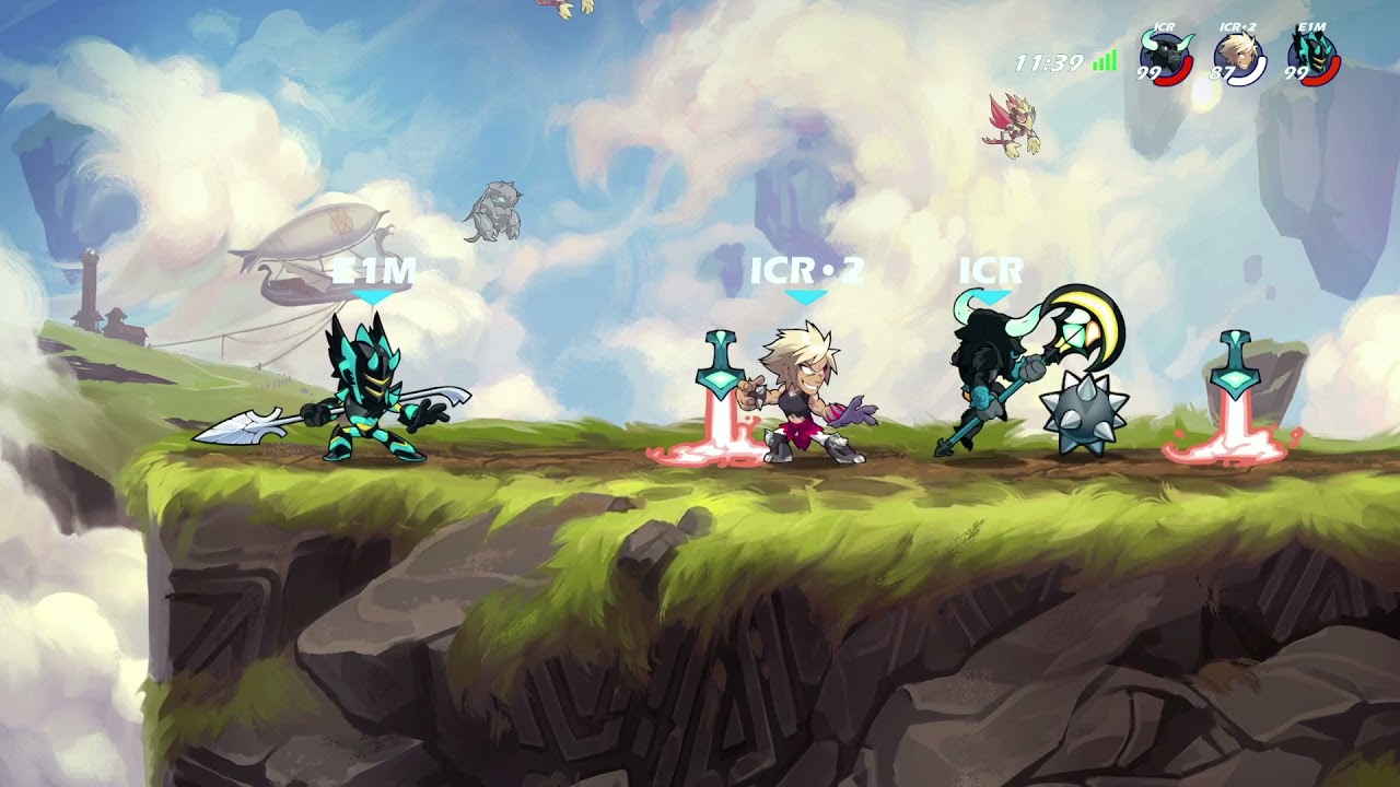 Orion and Teros 0 to death Team Combo Brawlhalla