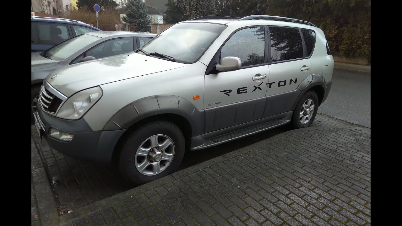 2/2 Ssangyong Rexton 2.9TD 88kw, Engine sound & Mercedes Benz E290TD