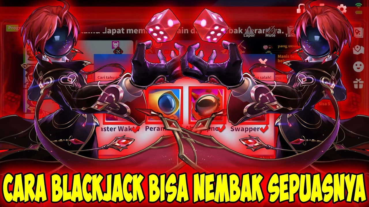 CARA BLACKJACK MAIN MULUS SC PASRAH DAN OPEN ROLE !! Super Sus Indonesia
